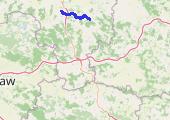 13.8.26 - mapa trasy gps - rower górski