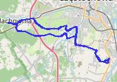 Rowerem po okolicy - mapa trasy gps - rower trekkingowy