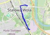 Trasa z dnia 2026-08-15 07:15 - mapa trasy gps - rower trekkingowy