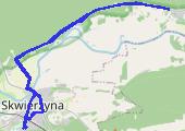 Okolice - mapa trasy gps - rower trekkingowy