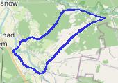 Trasa z dnia 2026-08-15 16:19 - mapa trasy gps - rower trekkingowy