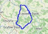 Rower 15.08.2026 - mapa trasy gps - rower szosowy