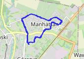 Narutowicza - Obrońców Pokoju 15A - mapa trasy gps - marsz
