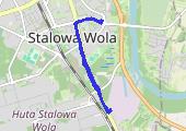 Trasa z dnia 2026-08-16 07:11 - mapa trasy gps - rower trekkingowy