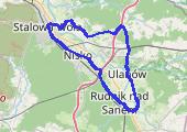Trasa z dnia 2026-08-16 20:14 - mapa trasy gps - rower trekkingowy