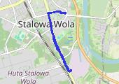 Trasa z dnia 2026-08-18 06:36 - mapa trasy gps - rower trekkingowy
