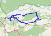 Nowa Niedrzwica - mapa trasy gps - rower trekkingowy