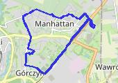 Narutowicza - BIG Gorzów - mapa trasy gps - marsz