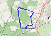 Rowerem po okolicy - mapa trasy gps - rower trekkingowy