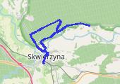 Świniary - mapa trasy gps - rower trekkingowy