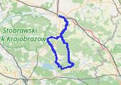 20.8.26 - mapa trasy gps - rower górski