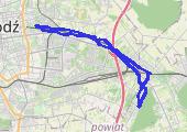 Trasa z dnia 2026-08-20 19:48 - mapa trasy gps - rower górski