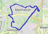 Narutowicza - BIG Gorzów - mapa trasy gps - marsz