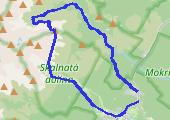 'Veľká Svišťovka 2026-08-20 21:09 - mapa trasy gps - wędrówka