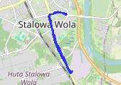 Trasa z dnia 2026-08-23 07:08 - mapa trasy gps - rower trekkingowy