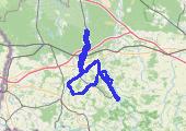 rower 23.08.2026 - mapa trasy gps - rower szosowy