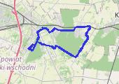Trasa z dnia 2026-08-23 18:08 - mapa trasy gps - rower górski