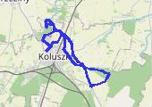 'Koluszki 2026-08-26 19:25 - mapa trasy gps - rolki
