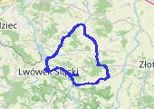 rower 27.08.2026 - mapa trasy gps - rower szosowy