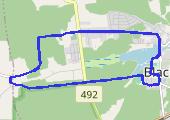 Rowerem po okolicy - mapa trasy gps - rower trekkingowy