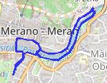Merano Zenoburg z dnia 2026-08-15 - trasa spaceru