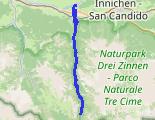 Toblach - Dürrensee - Toblach z dnia 2026-008-19 - trasa rowerowa