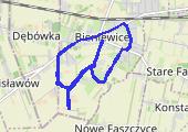 Trasa z dnia 2026-08-29 19:58 - mapa trasy gps - rower trekkingowy