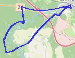 Ludendorff - trasa rowerowa