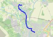 Narutowiczac- Kłodawa ul Wojcieszycka 8 - mapa trasy gps - marsz