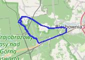 Rowerem po okolicy - mapa trasy gps - rower trekkingowy