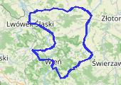 rower 30.08.2026 - mapa trasy gps - rower szosowy