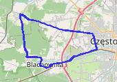 Rowerem po okolicy - mapa trasy gps - rower trekkingowy