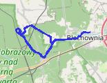 Na Jezioro - trasa rowerowa