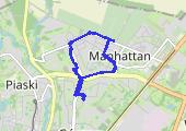 Narutowicza - Szarych szeregów - mapa trasy gps - marsz