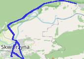 Świniary - mapa trasy gps - rower trekkingowy