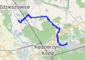 Trasa z dnia 2026-09-05 14:00 - mapa trasy gps - rower trekkingowy