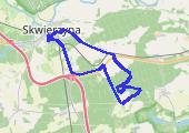 Okolice - mapa trasy gps - rower trekkingowy