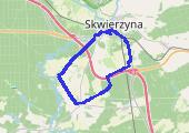 Okolice - mapa trasy gps - rower trekkingowy
