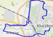 9.9.26 - mapa trasy gps - rower trekkingowy