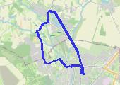 Narutowicza - Chwalęcice - Kłodawa ul.Wojcieszycka 8 - mapa trasy gps - marsz