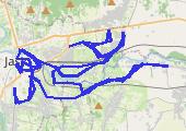 Trasa z dnia 2026-09-08 21:28 - mapa trasy gps - rower górski