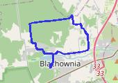 Spacer - mapa trasy gps - spacer
