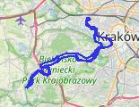 Bronowice - Tyniec - Bronowice z dnia 2026-09-04 - trasa rowerowa