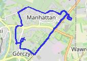 Narutowicza - BIG Gorzów - mapa trasy gps - marsz