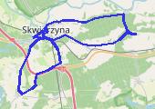 Zemsko, Niedrzwica - mapa trasy gps - rower trekkingowy