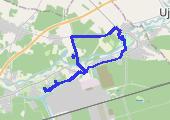 Trasa z dnia 2026-09-13 17:17 - mapa trasy gps - rower trekkingowy