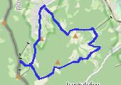 Beskid Śląski 2026-09-13 7:41 - mapa trasy gps - wędrówka