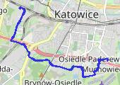 2026-08-04_do_Medicover - mapa trasy gps - rower trekkingowy