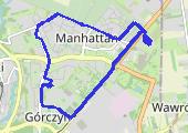 Narutowicza - BIG Gorzów - mapa trasy gps - marsz