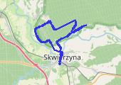 Okolice - mapa trasy gps - rower trekkingowy